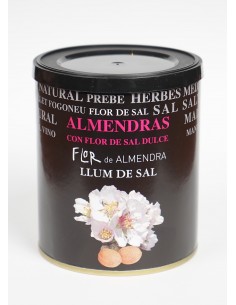 Mandorle di Mallorca tostate con fiore di sale mediterraneo dolci