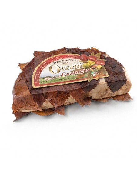 Occelli en feuilles de châtaignes