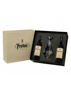 Geschenkset Protos Gran Reserva 2014 · 2 Flaschen + Dekanter | CAHS