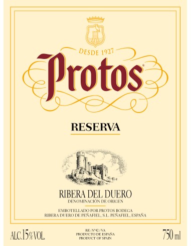 Protos Reserva 5° Año Rosso