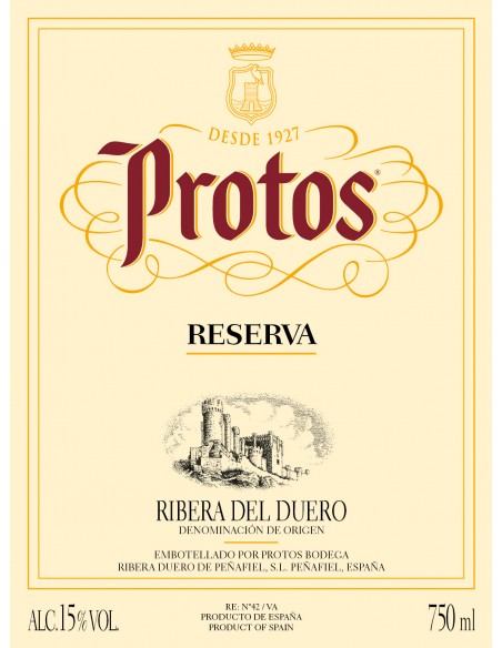 Protos Reserva 5° Año Tinto