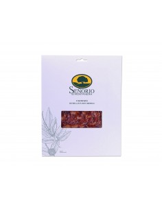 Chorizo Cular di maiale di pura razza iberica allevato a ghianda affettato