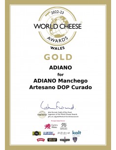ADIANO Queso Manchego Artesano Curado 250 g 2