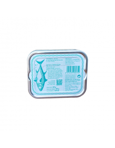 Ventresca de thon rouge sauvage du détroit de Gibraltar à l'huile d'olive