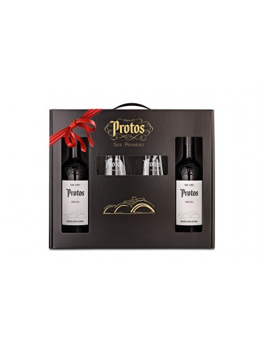 Coffret Cadeau Protos 3er Año 2020 · 2 Bouteilles + 2 Verres | CAHS