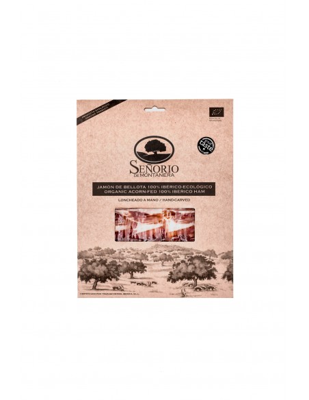 Jamón de Bellota 100% Ibérico Ecológico cortado a mano