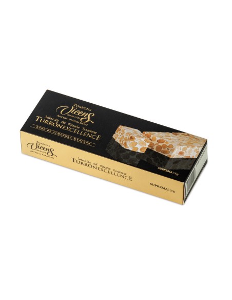Torrone duro mandorle Marcona 150g Excellence Vicens
