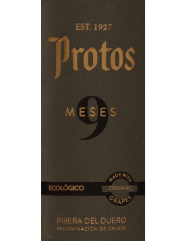 Protos 9 Meses Ecológico D.O. Ribera del Duero | CAHS