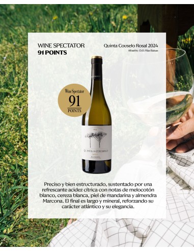 Vin blanc Quinta de Couselo « Rosal » 2025 | A.O. Rías Baixas | CAHS Suisse