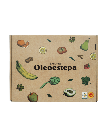 OLEOESTEPA Geschenkset – Natives Olivenöl Extra Geschmacksauswahl 5 × 250 ml