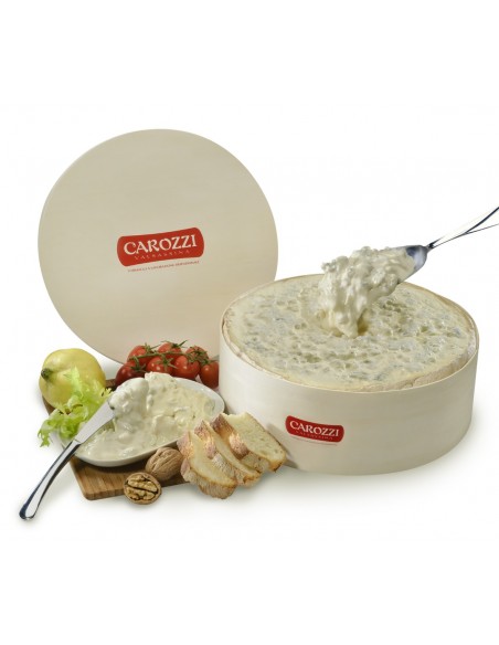 Gorgonzola D.O.P. Cremiziola mit Löffel Laib