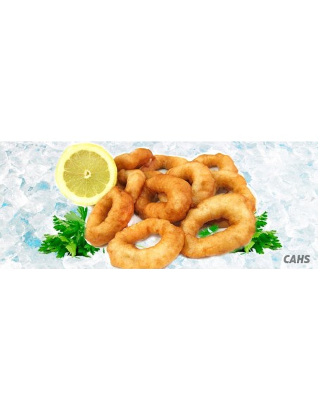 Anneaux de calamars à la romaine 40-60